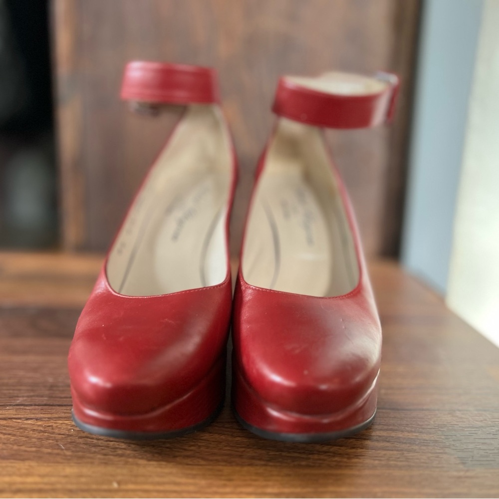 Robert Clergerie Red Platforms
